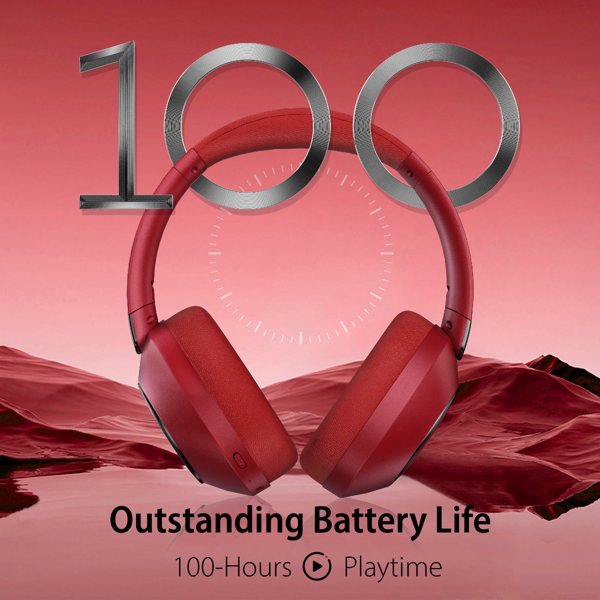 EAORUL H30 Noise Cancelling (Red)