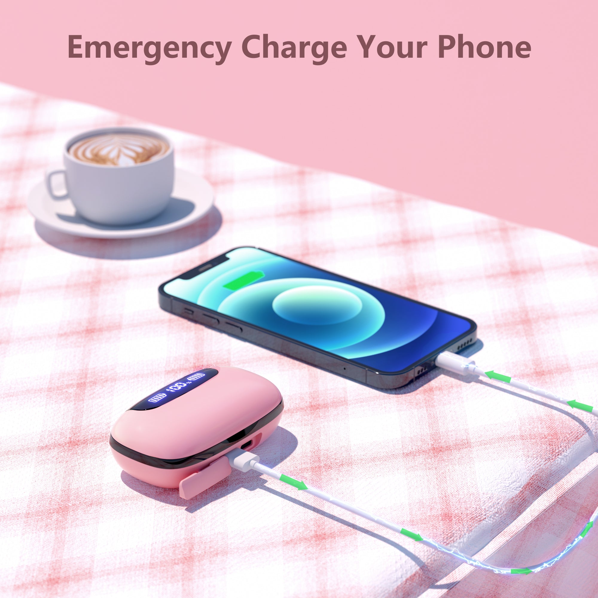 3377 Wireless Earbuds-Pink
