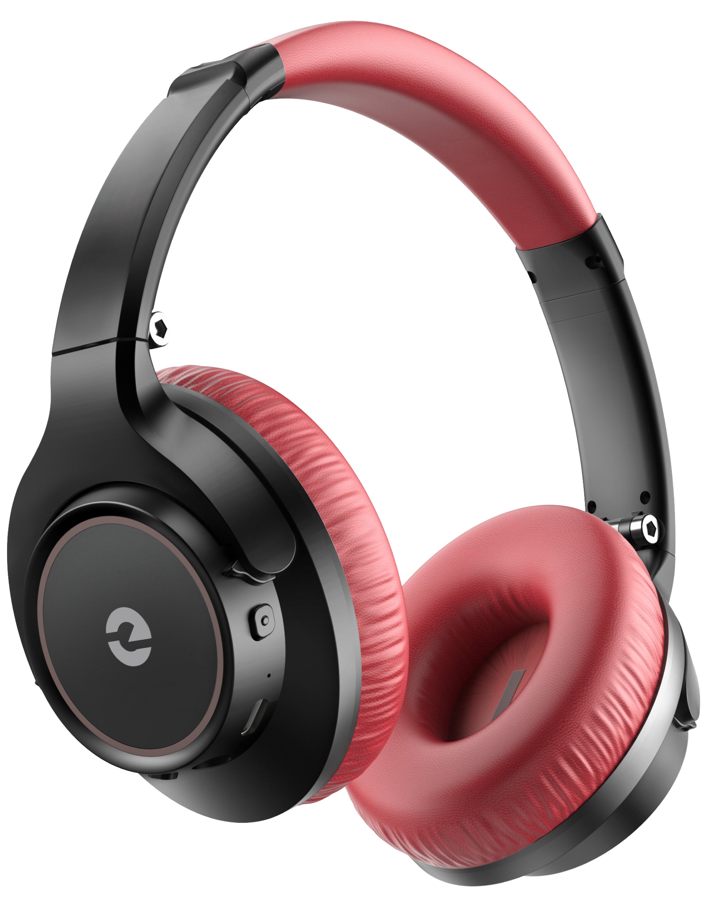 EMBT Bluetooth Headphones Black Red