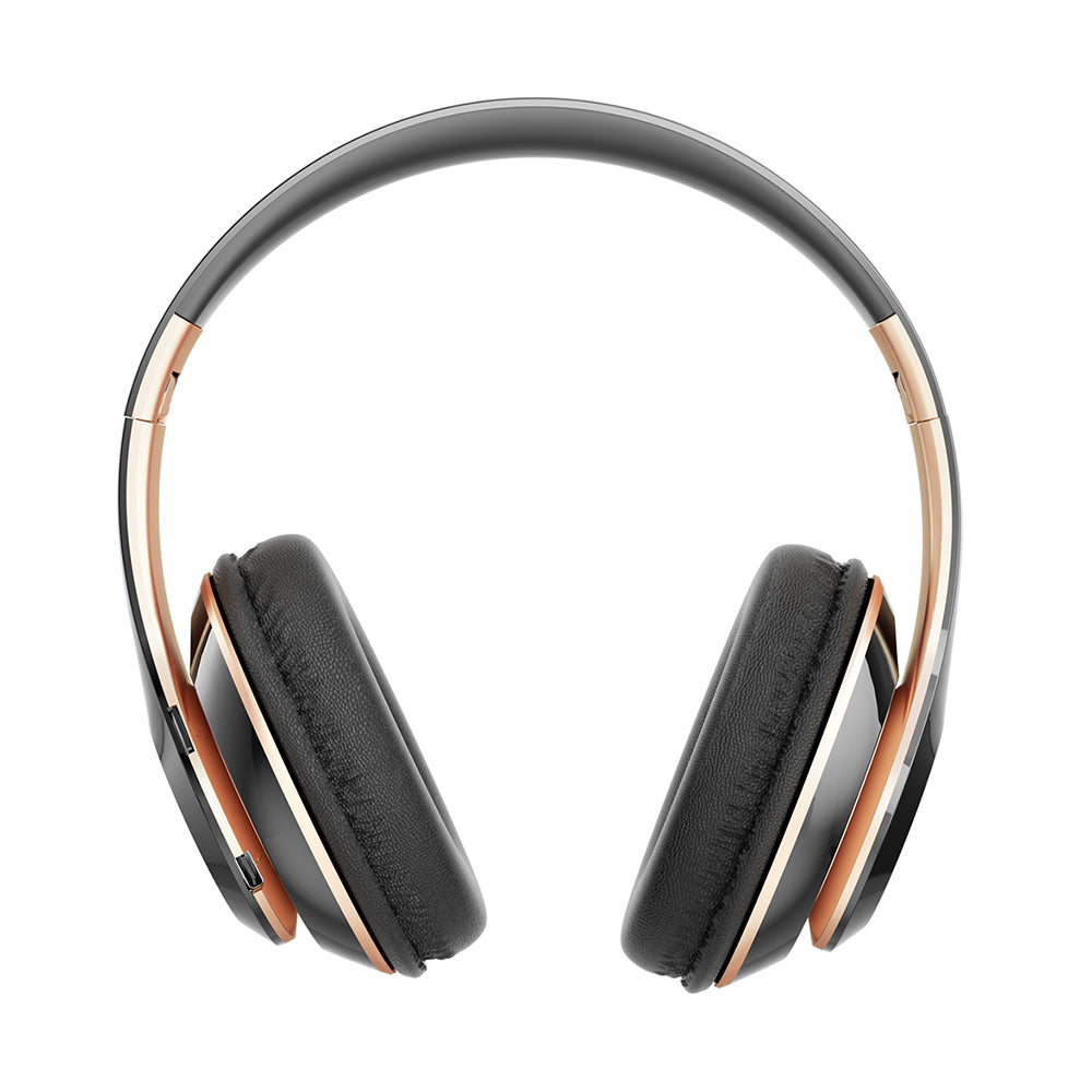 6S Bluetooth Headphones Black Gold