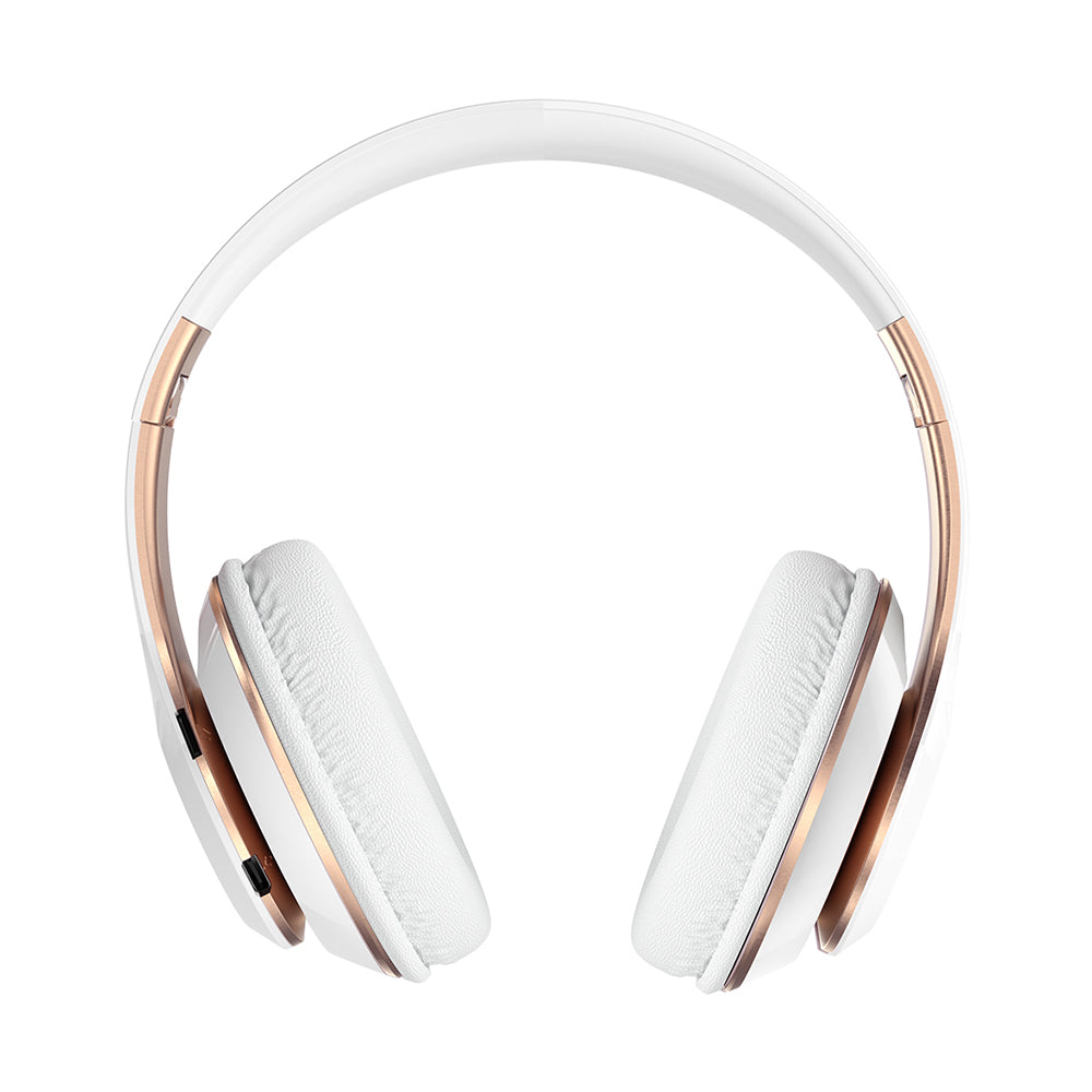 6S Bluetooth Headphones White Gold