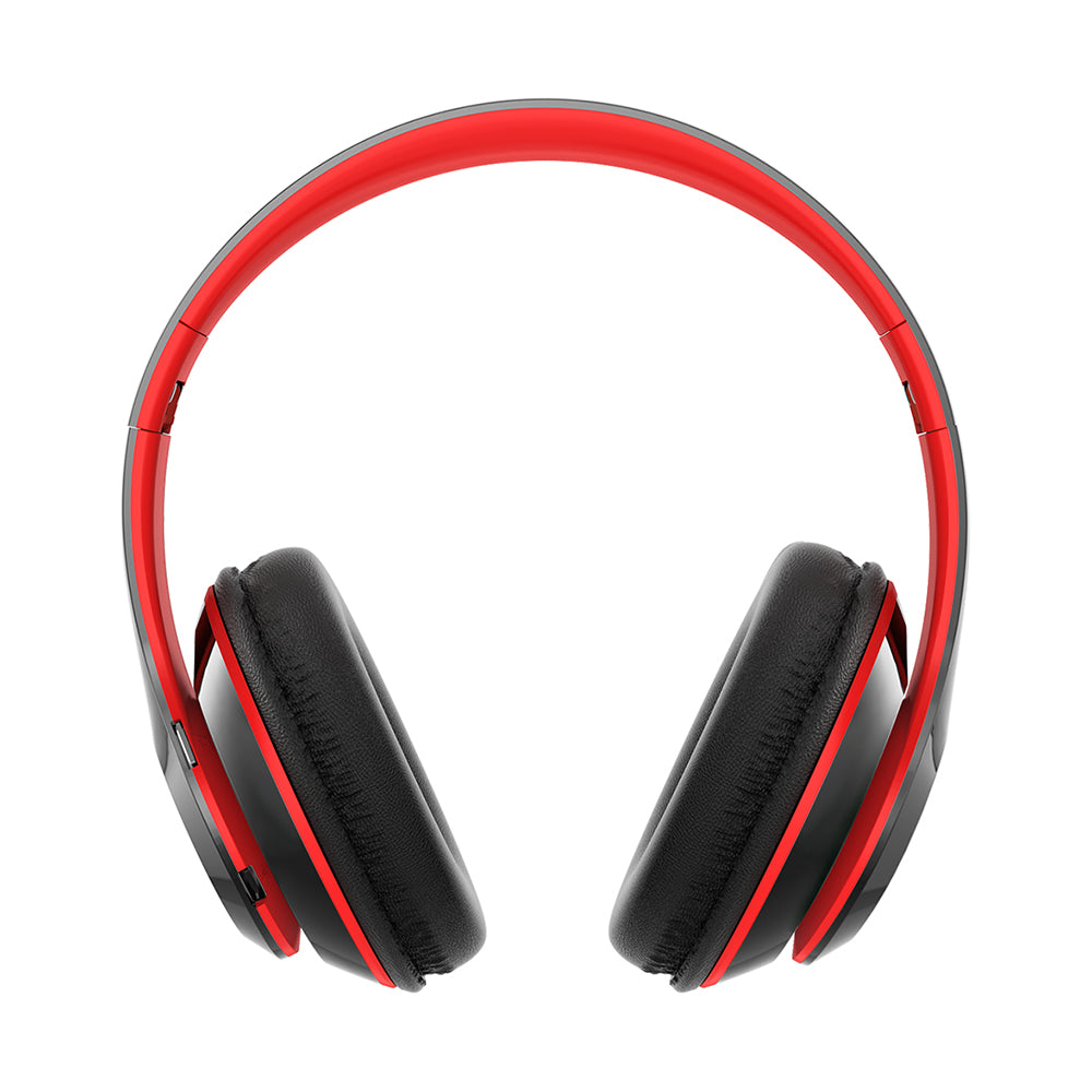 6S Bluetooth Headphones Black Red