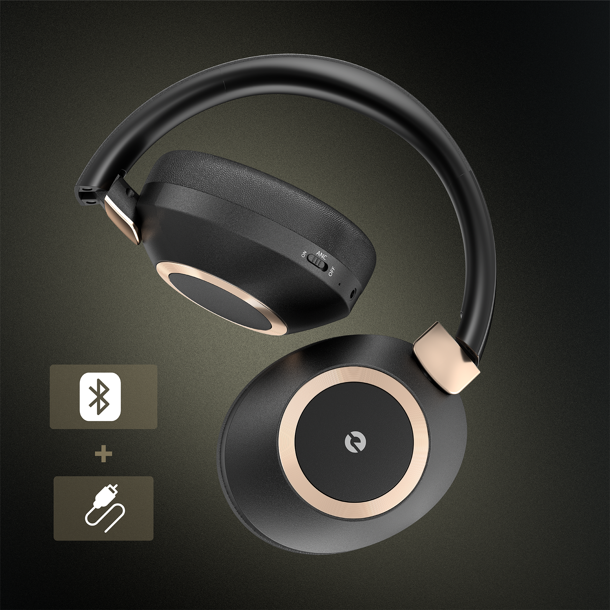 EAORUL H30 Noise Cancelling (Black)