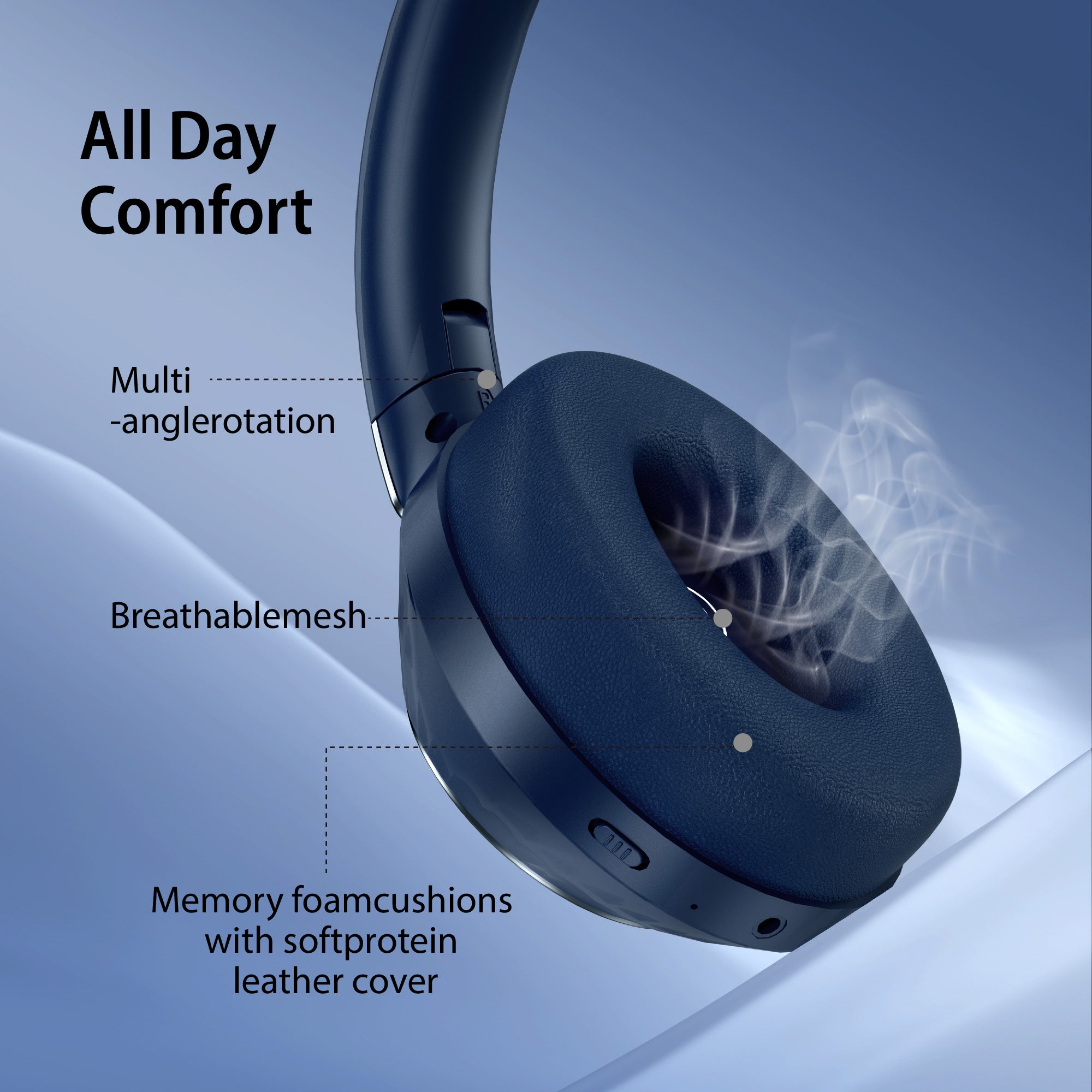 EAORUL H30 Noise Cancelling (Blue)