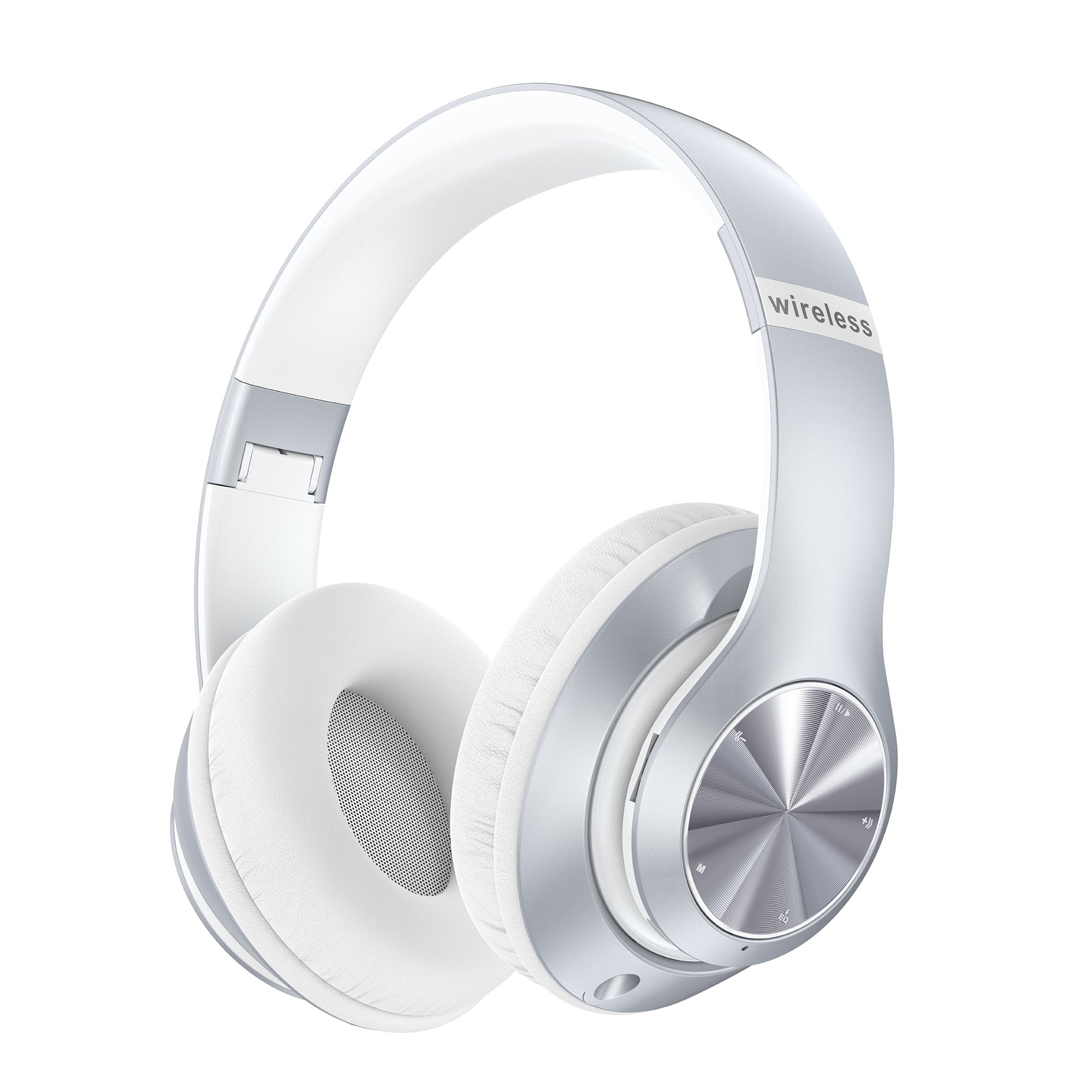 9S Bluetooth Headphones Silver